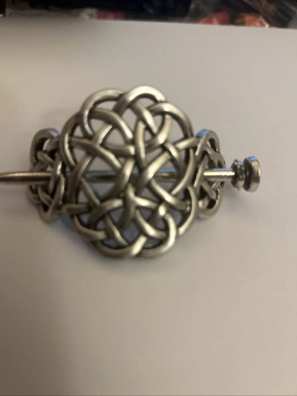 Celtic Infinity Knots Hair Clip Hair Pin Hair Accessories W/ Modern Twist